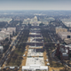 The National Mall on Jan. 20, 2017, at 11:56 a.m. (National Park Service)
